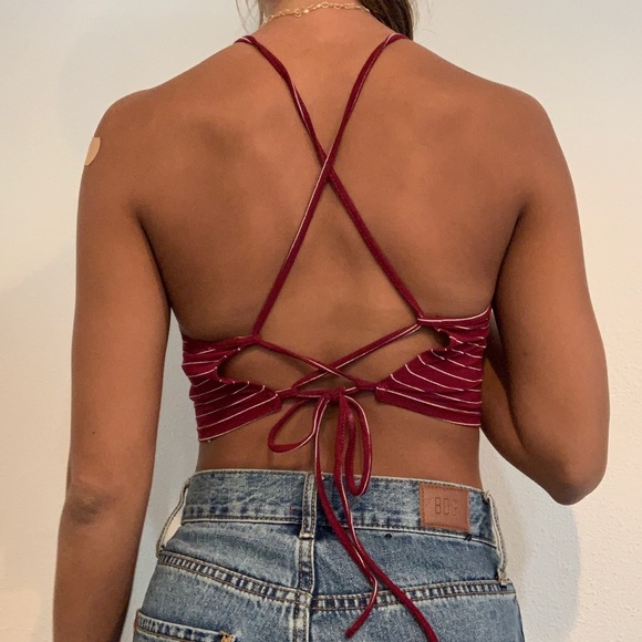 Red and white tank top! - Picture 3 of 3